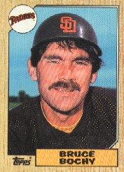 1987 Topps Baseball Cards      428     Bruce Bochy